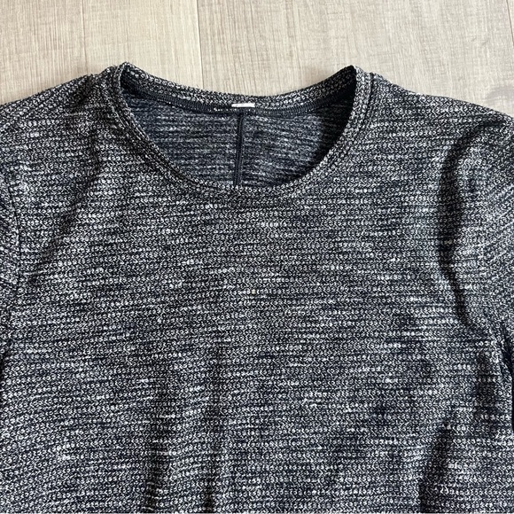 Lululemon Women's 8 - Coco Pique Black White Kitsilano Long Sleeve - Picture 2 of 7